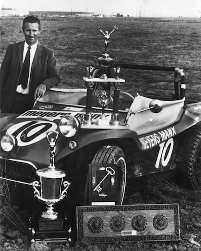 Ted Mangels and 10 Car Meyers Manx